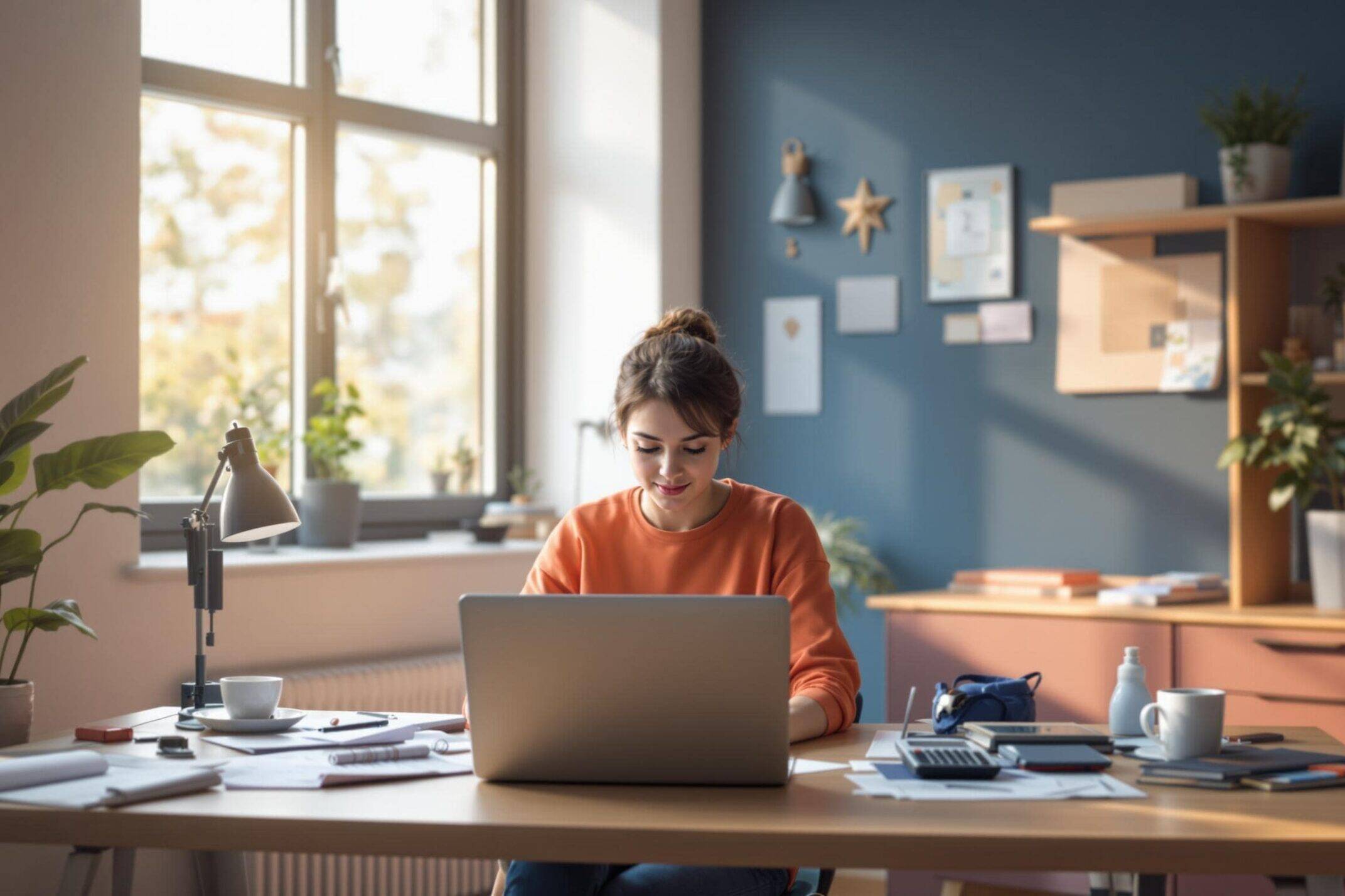 Studierende am Laptop - BAföG Leitfaden 2025 zur Verdienstberechnung