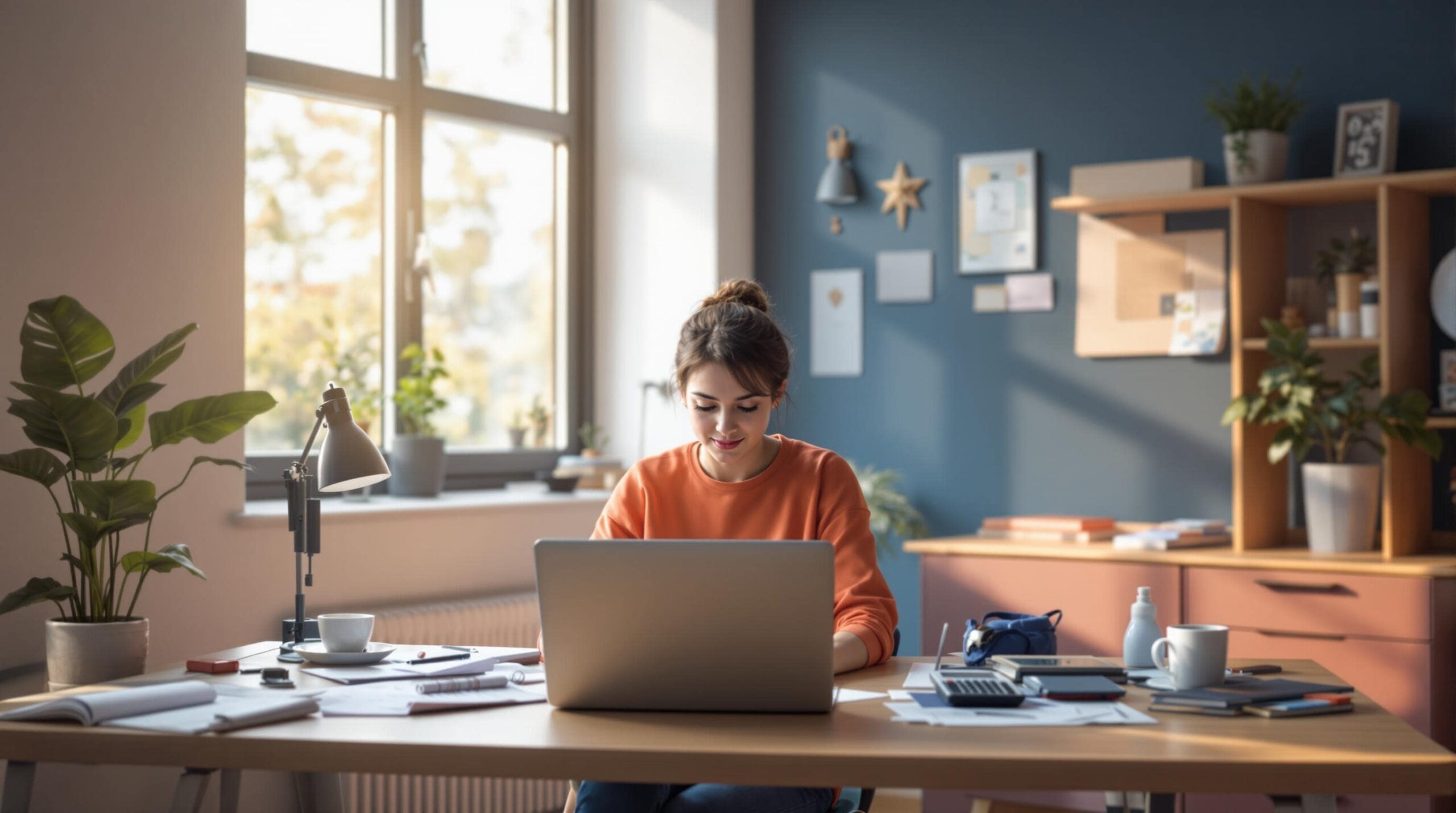 Studierende am Laptop - BAföG Leitfaden 2025 zur Verdienstberechnung