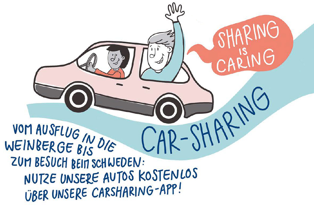 Carsharing für Werkstudierende - 3raum Campus bietet kostenlosen Zugang zu Carsharing-App für flexible Mobilität